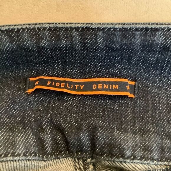 FIDELITY SILK DENIM JEANS 31 EUC JAPANESE DENIM - Picture 5 of 9